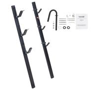 Soporte para cortacéspedes VEVOR, estructura para eliminadores de maleza, vertical. Capacidad máxima de carga: 30 kg (3 compartimentos) / 10 kg (1 compartimento). Estante para cortacéspedes, ideal par