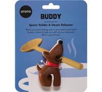 Soporte para cucharas y protector para ollas OTOTO Buddy Brown