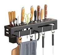 Soporte para cuchillos de pared, estante para cuchillos montado en la pared | Rejilla para secar cuchillos para el hogar, hotel, almacena