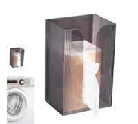 Soporte para de pañuelos de pared sin taladros aerodinámico | Cover - Dispensador de toallitas húmedas, almacenamiento de toallitas de cocina, organizador de papel de servilleta para