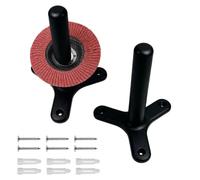 Soporte para Discos de Amoladora Angular 2 Piezas Organizador Universal de | Bastidor rack soporte discos corte Almacenes Talleres Garajes Obras y Cobertizos