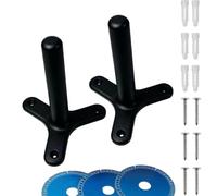 Soporte para Discos de Amoladora Angular organizador de herramientas | Bastidor rack soporte discos corte Almacenes Talleres Garajes Obras y Cobertizos