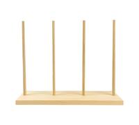 Soporte para Expositor Organizador De Almacenamiento De Carretes De Madera | Almacenamiento De Rollos Adhesivos Para Costura Y Manualidades Habitación Hogar Cinta Corona Ganchillo Rollo