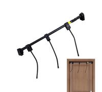Soporte Para Guirnaldas Para Puerta De - Gancho Colgante De Metal Ajustable, Exhibición De Coronas De Alta Resistencia | Percha De Decoración Navideña Para Porche, Balcón, Patio, Pasc