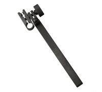 Soporte para indicador de prueba, soporte de poste giratorio con abrazadera de manga ajustada y barra de extensión para medidor de altura, herramienta de medición de acero de precisión, kit de