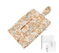 Soporte para limpiar la ropa, contenedor de almacenamiento de pañuelos, 8,66 x 5,51 pulgadas Cotton Holder with Reusable Design, Wet Wipe Organizer, Compact Storage Stand with Easy Access, Home Travel