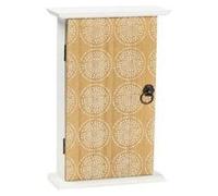 Soporte para llaves de madera, diseño natural y vintage (kit de 3)