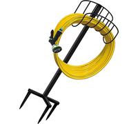 Soporte para manguera de jardín, con estructura metálica desmontable, ideal para almacenamiento industrial