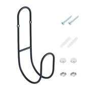 Soporte para manguera de jardín para montaje en pared resistente de metal | Soporte de pared para manguera de jardín, cable de extensión para cable de tubo, cable de extensión para exteriores