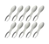 Soporte para mazorcas de maíz, 10 piezas, soporte para pinchos de maíz | tenedor protector contra salpicaduras para barbacoa, cocina, hogar, barbacoa al aire libre