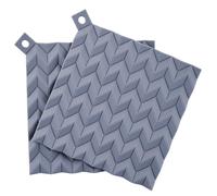 Soporte para ollas HOLD-ON 19 cm, juego de 2 piezas, oscuro azul, silicio, RIG-TIG
