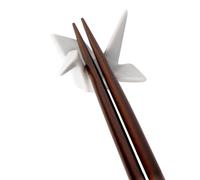 Soporte para palillos ORIGAMI CRANE, blanco, cerámica, MIJ