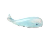 Soporte para palillos WHALE, azul, cerámica, MIJ