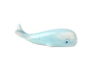 Soporte para palillos WHALE, azul, cerámica, MIJ