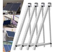 Soporte para paneles solares de balcón - Estructura de soporte para paneles solares - Soporte para balcón - Kit de montaje solar