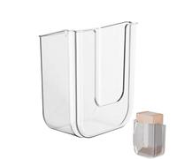 Soporte para paños de limpieza para baño, dispensadora de pañuelos, recipiente de pared para toallitas húmedas, dispensador de pañuelos rellenable para cocina, dormitorio, casa unifamiliar
