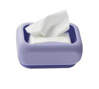 Soporte para pañuelos de silicona, para decoración del hogar | Ventosa Tissue Cover Caja de Almacenamiento para Dormitorio Salón Cocina Baño Apartamento Coche Oficina WG Hotel Escritorio