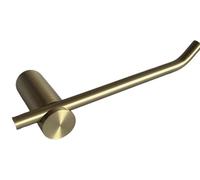 Soporte para papel higiénico, acabado dorado cepillado. Accesorios para baño. Soporte multifuncional. Montaje en pared. Acero inoxidable. Diseño elegante. Accesorio para baño