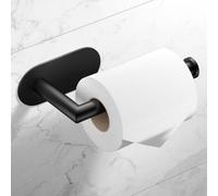 Soporte para papel higiénico Ibenzoa®, autoadhesivo con almohadilla adhesiva de alta resistencia, color mate, acero inoxidable SUS304, sin necesidad de taladrar, se puede montar horizontal o verticalm