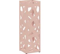 Soporte para Paraguas de Lluvia Rosa 15,5 x 15,5 x 49 cm Acero