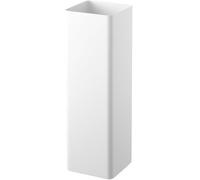 Soporte para paraguas Yamazaki, modelo "Smart", de metal blanco, dimensiones 15x15x48 cm, pequeño y estrecho