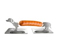 Soporte para perros calientes - Rastrillador de salchichas para | Estante de salchicha Barbacoa para campistas mujeres hombres camping terraza fiesta picnic playa