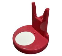 Soporte para pistola de pegamento caliente - Base resistente al calor de 8,5 cm, soporte para pulverizador de pegamento, plataforma de elaboración universal | Construcción robusta de ABS con diseño an