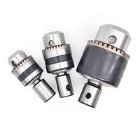 Soporte para portabrocas B10, B12, B16, B18, portabrocas ligero + agujero interior de 5 mm, 6, 7, 8 mm, 9, 10, 11, 12, 14 mm, adaptador de eje de motor (agujero interior de 18 mm-B16)