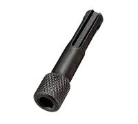 Soporte para portabrocas de 1/4 pulgadas con vástago hexagonal de 1/4 pulgadas, adaptador de brocas convertidor, kit magnético SDS de liberación rápida para martillos de impacto (con moleteado)