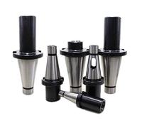 Soporte para portabrocas NT30 NT40 -MTA2 MTA3 MTA4 MTB2 MTB3 MTB4 funda intermedia para fresadora a vástago cónico broca fresadora (para fresadora, NT40-MT4)