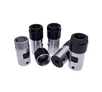 Soporte para portabrocas para portabrocas de mandril de torno, herramientas de torno, varilla de extensión de husillo de 4 mm, 5 mm, 6 mm, 6,35 mm, 8 mm, 10 mm, 12 mm, 14 mm, 16 mm (C16-ER11-8 mm)