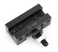 Soporte para Poste de Herramientas de Torno, Herramientas de Torneado CNC de 3/16-1/2 Pulgadas con Diseño Eficiente de Ranura en V, para Poste de Herramientas AXA