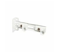 Soporte para riel de cortinas stor planet cintacor blanco (2 unidades)