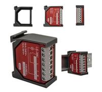 Soporte para riel para Shelly 1PM GEN4 Din Rail Adapter (gris)