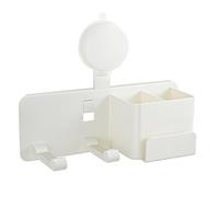 Soporte Para Secador De Pelo En El Baño | Montaje en Pared Bastidor,Soporte Para Rizador | Para Perfume Peine Cepillo de Dientes Pasta de Dientes Afeitadora Ducha Baño Casa Salón Apartamento