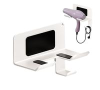 Soporte para Secador de Pelo Percha de Almacenamiento para Secador