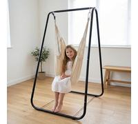 Soporte para silla de hamaca, base de soporte de metal con patas antideslizantes, 100 kg