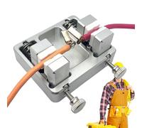 Soporte para Soldar Mandibula Resistente Al Calor De Aluminio | Soporte Mesa Para Sujecion De Cables para Electrónica, Joyería, Ensamblado de PCB, Manualidades y Aficionados
