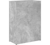 Soporte para sombrilla de vidaXL, color gris cemento, 40 x 20 x 55,5 cm, material de madera
