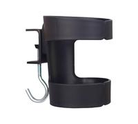 Soporte para tazas con abrazadera de escritorio | Soporte para botellas con diseño de bandeja que ahorra espacio para cocina, coche, cama, trabajo, silla de ruedas, profesor