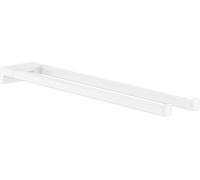 Soporte para toallas ADDSTORIS, de dos brazos, 445 mm, color blanco mate