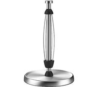 Soporte para Toallas de Papel para encimera, desgarro con una Sola Mano, Acero Inoxidable, Base Pesada, Plateado, Soporte para Rollo de Toallas de Papel con Mecanismo de trinquete para Cocina, baño