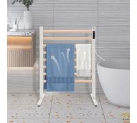 Soporte para toallas eléctrico - Barra calefactable - Resistente a la corrosión - Impermeable - Para baño y spa