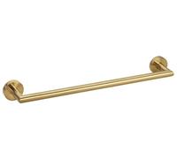 Soporte para toallas X-ROUND, color dorado mate, 450 mm