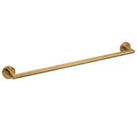 Soporte para toallas X-ROUND, color dorado mate, 600 mm