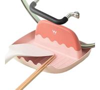 Soporte para utensilios, cuchara resistente al calor, soporte para espátula de encimera de cocina de 117 g, soporte para tapa de olla, organizador de almohadilla de , utensilios de cocina para