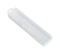 Soporte para utensilios de viaje, transparente, para cuchara, tenedor | Caja organizadora de vajilla, cuchara, tenedor, para vajilla, pajitas, joyería