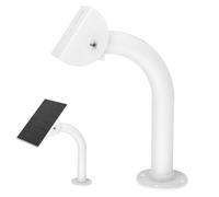 Soporte Pared Panel Solar, 30cm Brazo Universal Forma L con Cabezal Inclinable Multiángulo Ajustable para Máxima Exposición Sol Compatible con Ring Eufy Arlo Wyze Reolink Paneles Solares