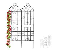 Soporte plantas Enrejado metálico para jardín 8 unidades 180 cm tutor de jardín