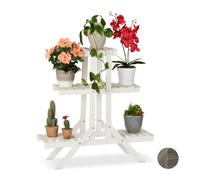 Soporte plantas estantería decorativa expositor de flores estante vertical